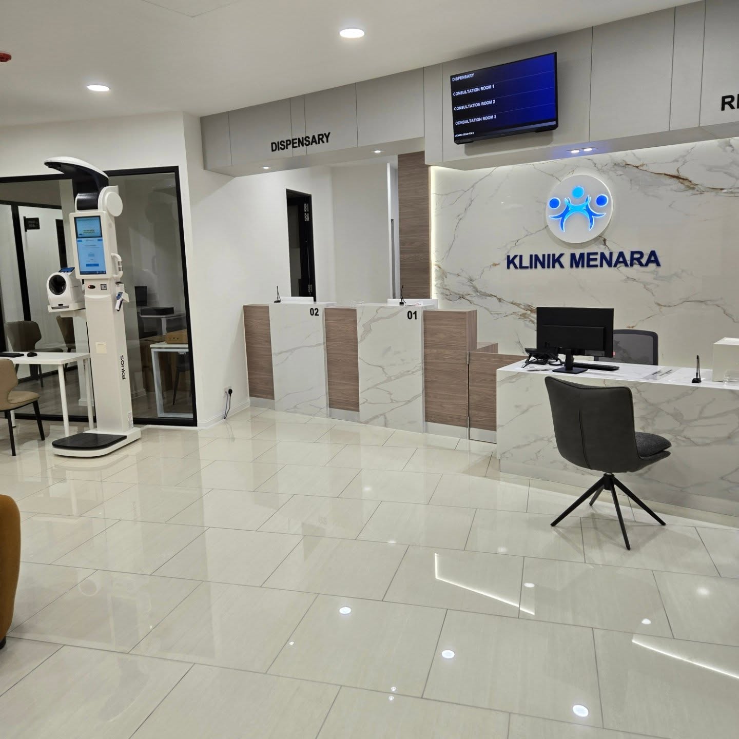 Klinik Menara Shah Alam reception